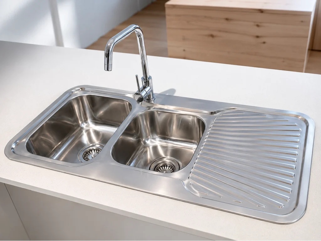 New kitchen sink and mixer installed, plumber Lidcombe